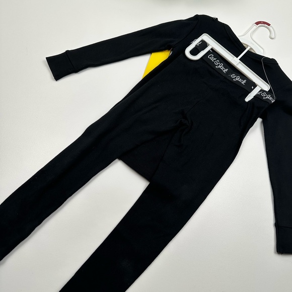 Cat & Jack Skeleton Costume Pajama Set - Black - Picture 6 of 9